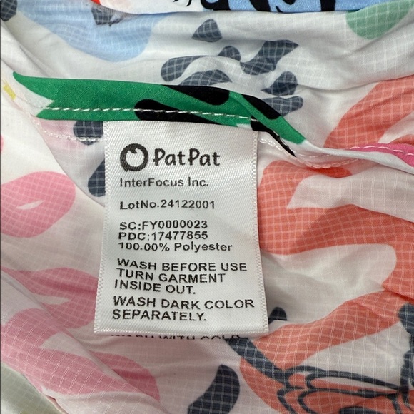 Disney PatPat Colorful Cartoon windbreaker jacket for Kids Size 5-6y Minnie - Picture 5 of 6